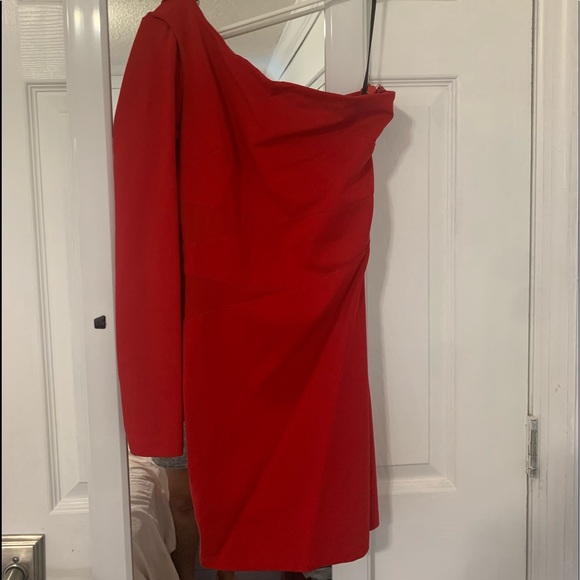 bebe Dresses & Skirts - Bebe one sleeve mini dress